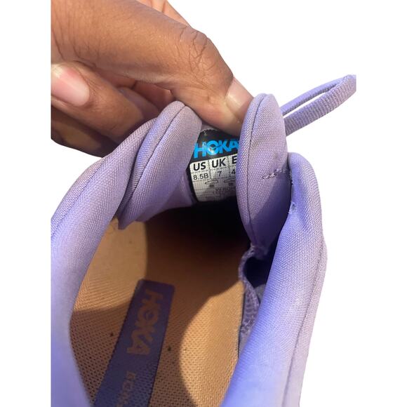 Hoka purple and blue sneakers size 8.5 - Picture 6 of 10